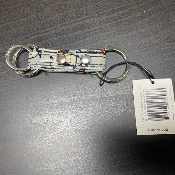 Six (6) Vera Bradley Access, Luggage Tags, Key Ring, Zip ID Cases, Lanyard - Picture 11 of 14